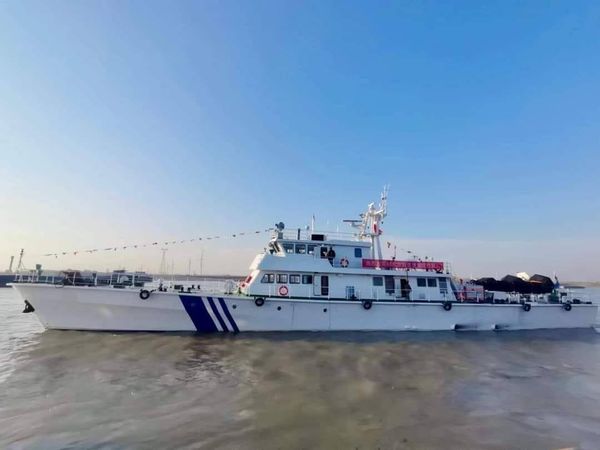 中国援助6艘巡逻艇已移交缅甸