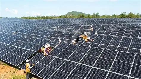 缅甸中部地区正在兴建多座太阳能发电厂