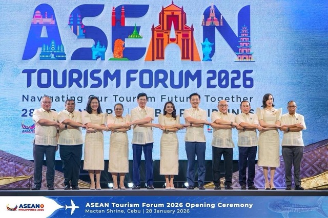 缅甸驻菲使馆临时代办率团出席第29届东盟旅游部长会议及相关会议  