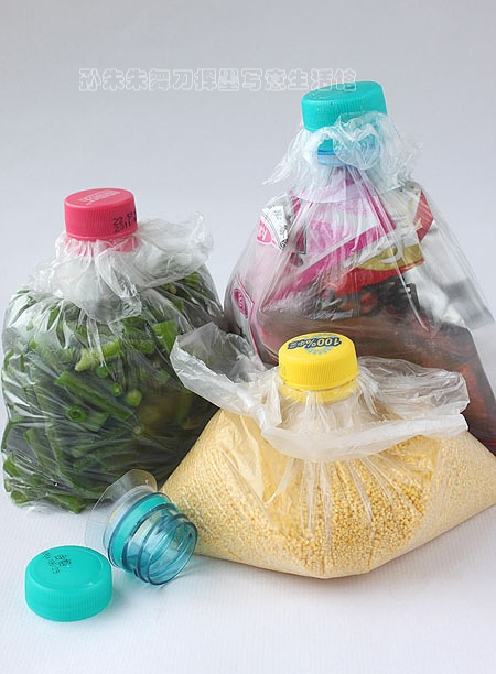 用废弃塑料瓶做塑料袋的密封夹