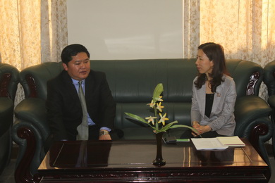云南省临沧市政府代表团访问曼德勒