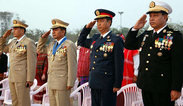 缅甸政府邀请14家民族武装参观独立日阅兵 克钦 德昂 果敢 若开被排除