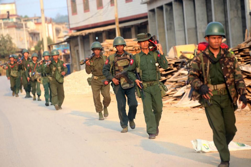 缅甸军方称彭家声武装出现中国籍雇佣兵