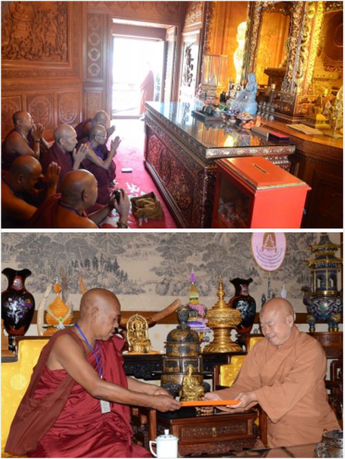 中缅友协接待缅甸曼德勒僧侣代表团