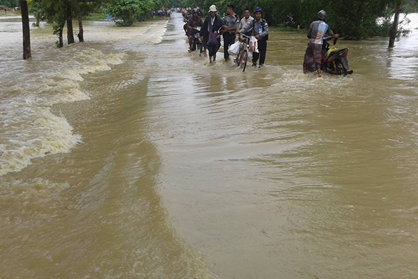 全缅各地大水造成20人死亡 （华轩）