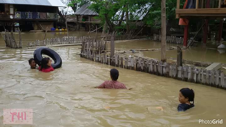 缅甸各地水灾已造成47人死亡21万人受灾 （华轩）