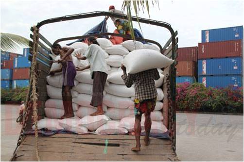 缅甸大米储存有55.68万包 (旭光）
