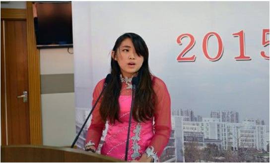 2015级缅甸留学生开班典礼上 留学生代表发言 (晏美依)