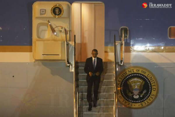 奥巴玛总统突访内比都 （华轩）