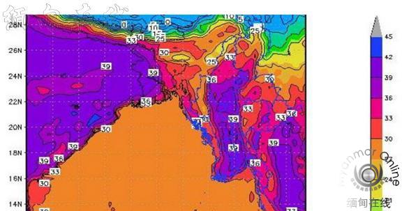 气象专家称缅甸气温将继续上升