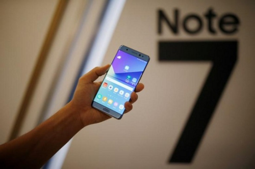 三星全球停售Note7手机 要求用户关机并停用