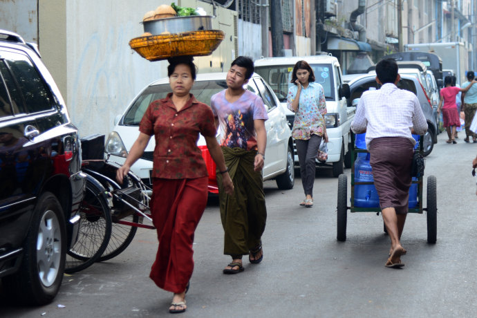 缅甸——仰光市场两三谈