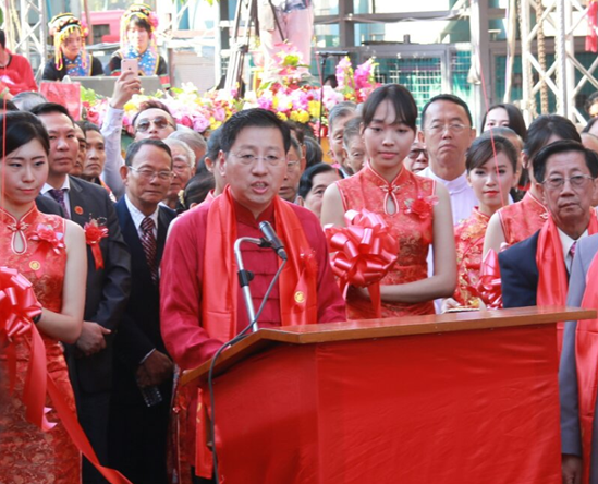 缅甸仰光锦绣唐人街举办新春庆祝活动