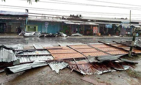 缅甸多地暴风雨给百姓造成了极大的困扰