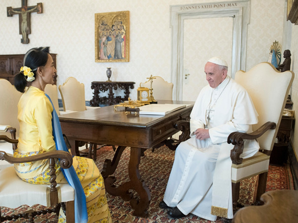 缅甸与教廷建立正式外交关系