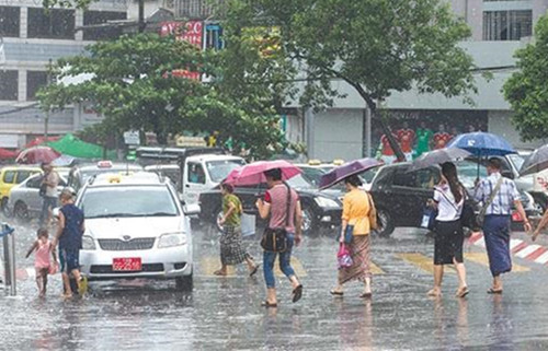 5月12号之后缅甸将迎来大范围大风降雨天气