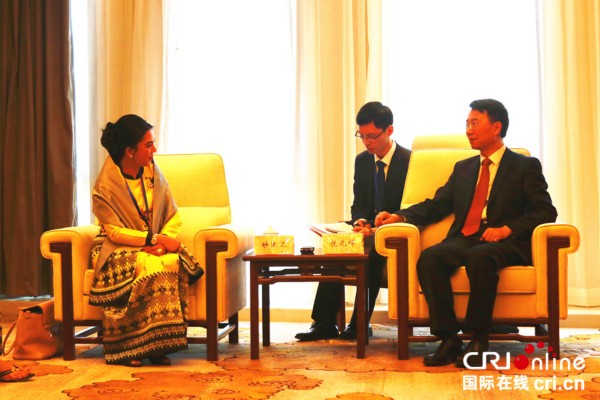 缅甸青少年代表代表团团长、缅甸雷尊都基金会主席来华访问