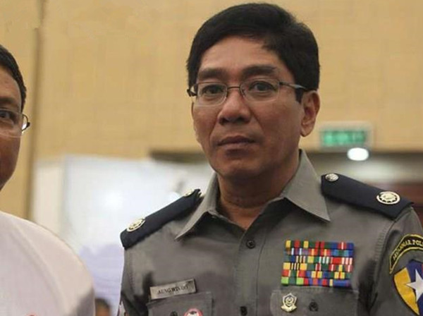 昂温吴将担任缅甸新任警察总长