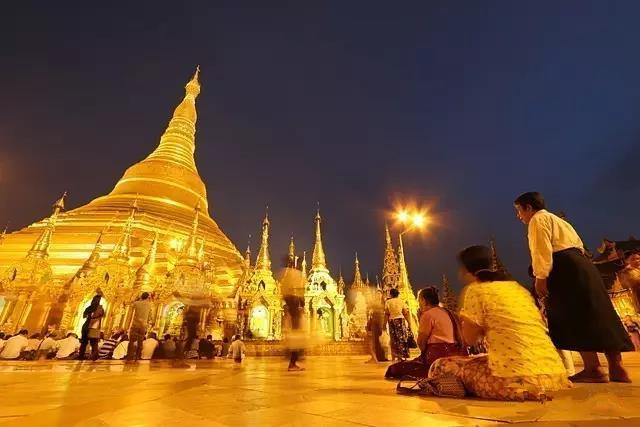 缅甸瑞光大金塔荣登亚洲最佳地标榜