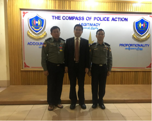 缅甸内政部同中国使馆就加强打击跨境犯罪举行会晤