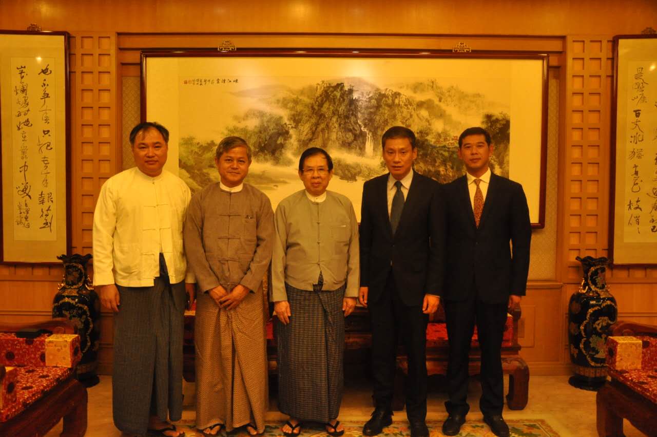 中国驻缅甸大使馆陈辰代办会见缅甸工商联主席