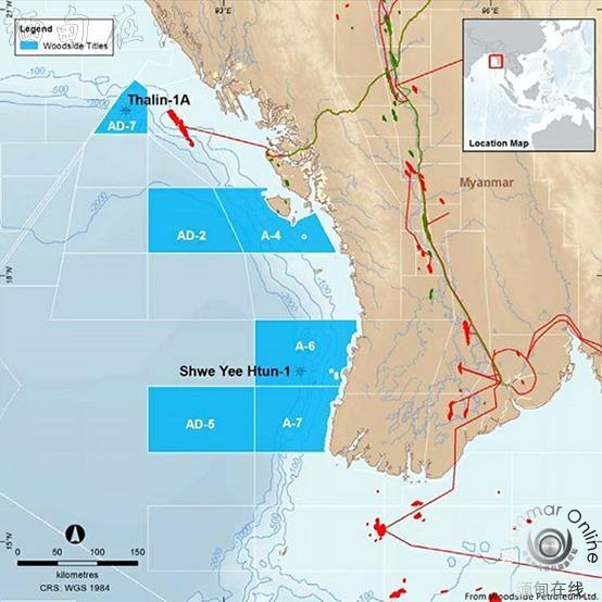 澳大利亚将于明年开采伊洛瓦底近海两块气田