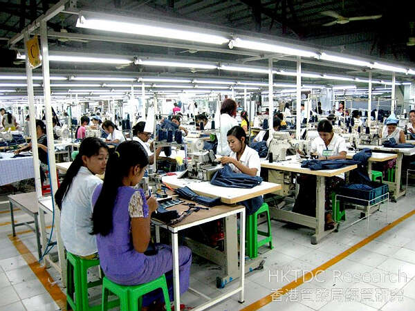 缅甸成衣业出口今年有望达到30亿美元