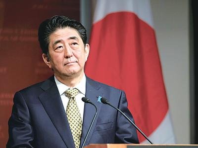 日本首相安倍要带领日本参与“一带一路” 称可以大力合作