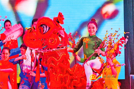 第二届中国河口—越南老街跨国春晚举行