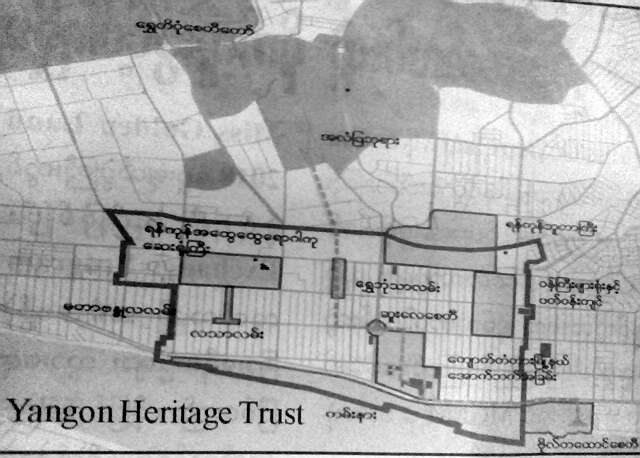 仰光市内将建供游客们行走的廊道