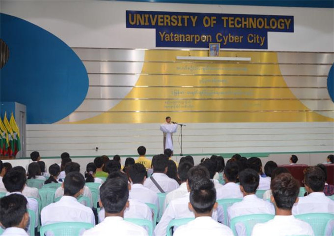 曼德勒雅达纳崩科技大学汉语教学点进入期末