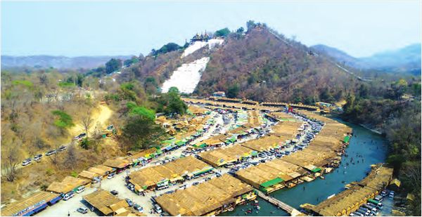 缅甸各地水坝正发挥出它们的功能