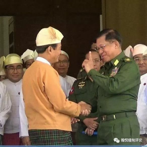 吴温敏担任总统与缅甸局势