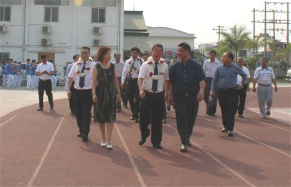 中国红河学院代表团到访缅甸云华师范学院