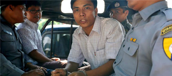 缅甸民间团体敦促释放路透社记者