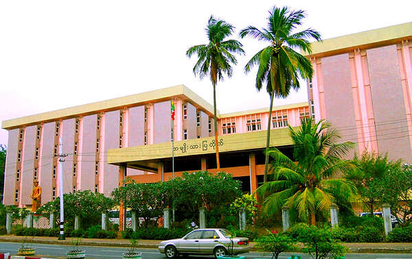 缅甸国家图书馆收藏的书籍