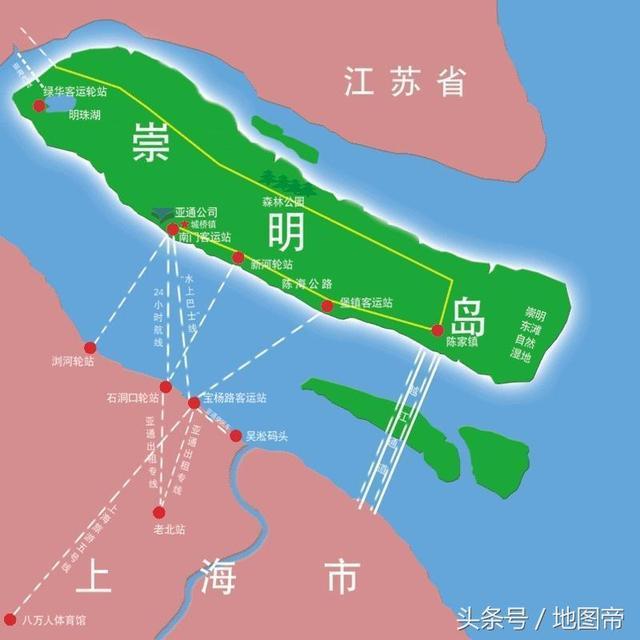 崇明岛是中国第二大岛？