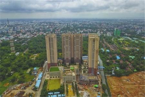 敢为天下先 四川人建起缅甸第一高楼