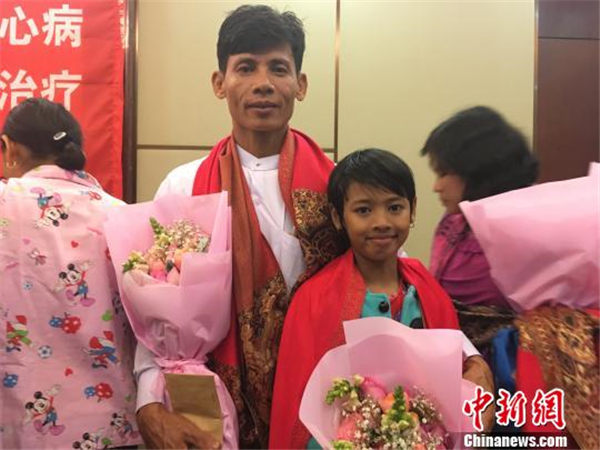 10名缅甸先心病患儿抵昆 将接受免费治疗