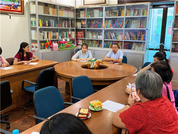 仰光华文学校联席会在福星孔子课堂顺利召开