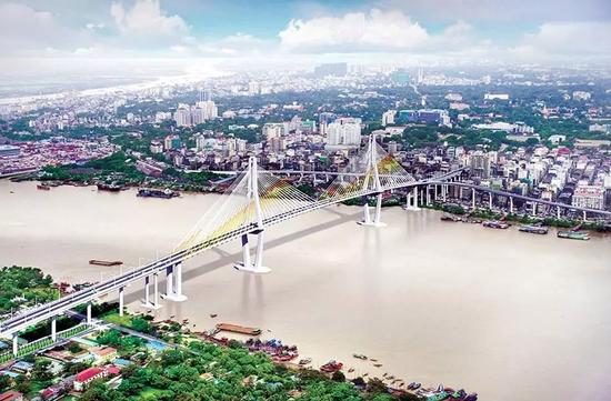 中土集团中标缅甸仰光达拉大桥主桥项目