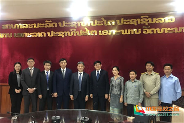 大连海事大学副校长刘正江率团出访老挝、泰国和缅甸