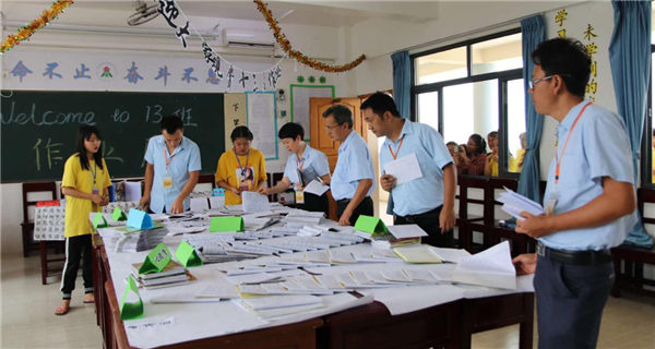 云华师范学院师范部举办第四届“精彩云华”作业展览