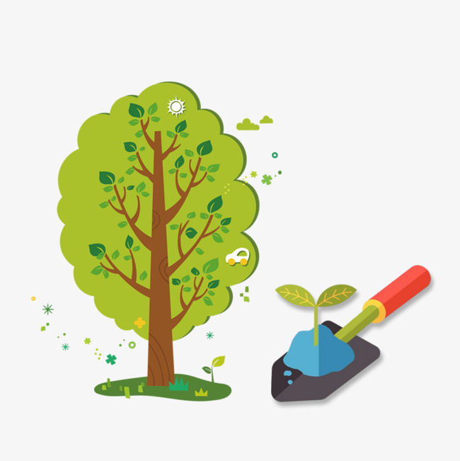 砍伐树木与移植树木