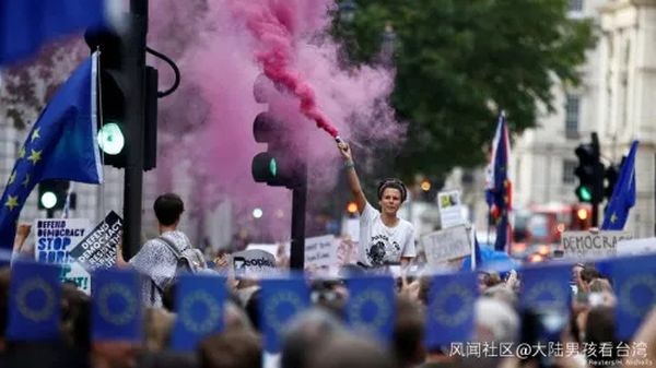 英国出现游行示威后，BBC狠狠报道了一波香港
