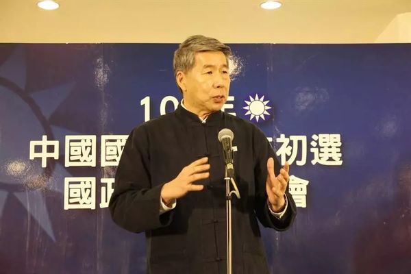 他刚参加完环球时报年会，要参选国民党主席了！