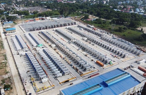 通用技术集团中技公司的投资建设运营缅甸首个LNG发电项目顺利实现并网发电