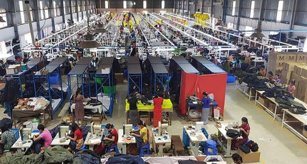 仰光成衣加工厂即将复工