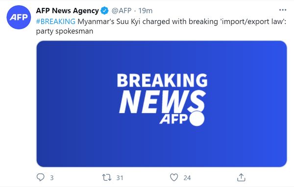 昂山素季被起诉，罪名却是…