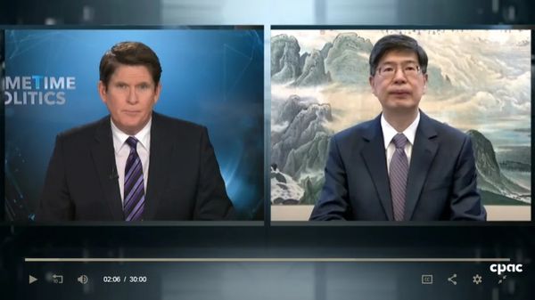 大使出镜，要求加拿大纠错！